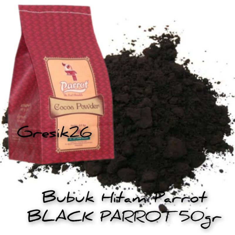 

Parrot Bubuk Hitam - BLACK PARROT 50gr