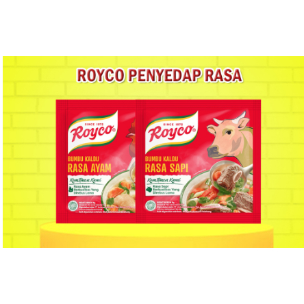 

Royco Sapi Ayam Penyedap Rasa Kaldu Bumbu Penambah Rasa Sachet asrilarassati