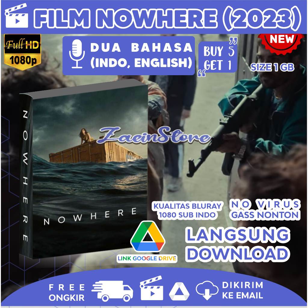 (2 DUB) FILM NOWHERE (2023) BAHASA INDONESIA // FILM TERBARU 2023 // FILM TERBAIK 2023 // FILM BLURA