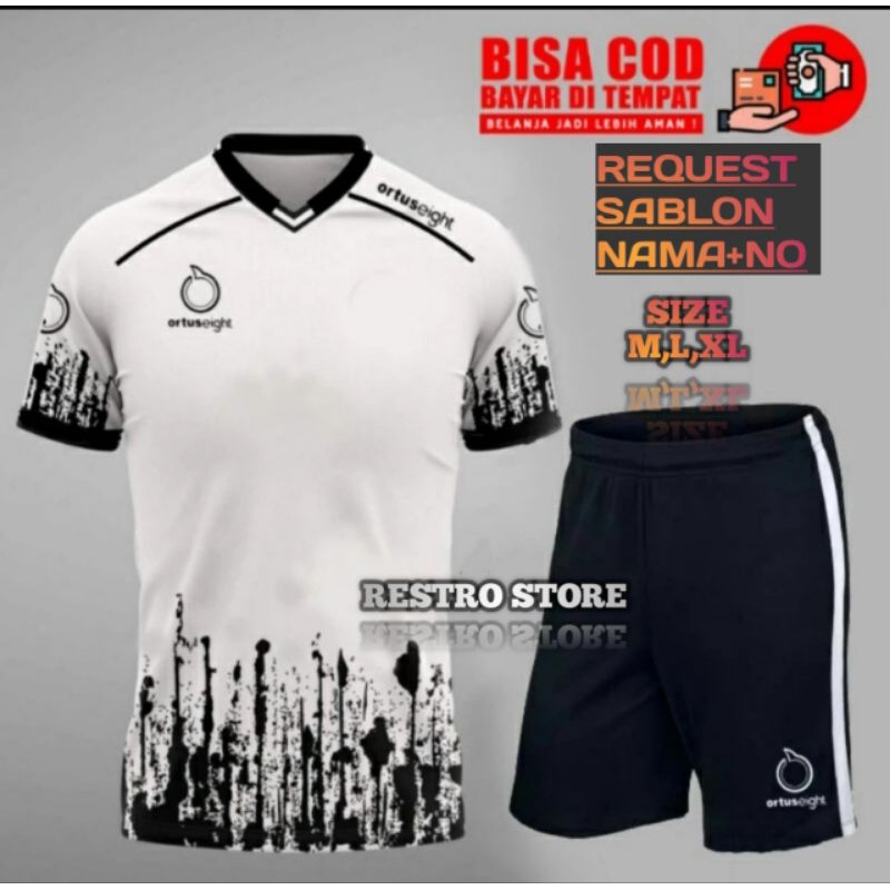 Jersey Bola jersey futsal baju bola unisex bisa sablon dan polosan