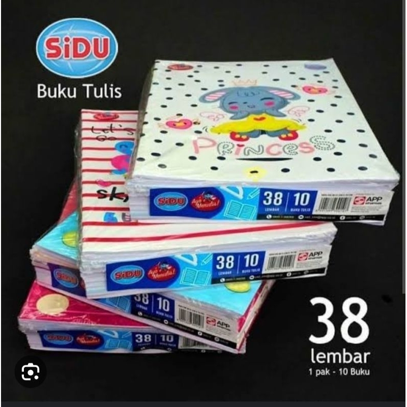 

grosir buku tulis sidu 38lembar