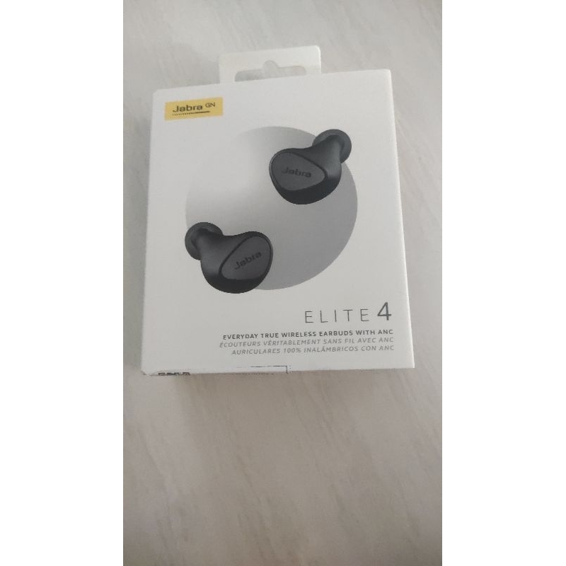 Jabra Elite 4 Earphone Nirkabel Aktif dengan ANC