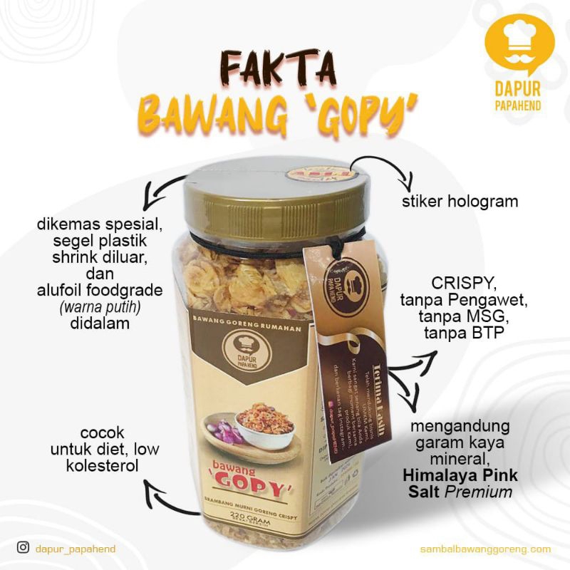 

Bawang Goreng GOPY