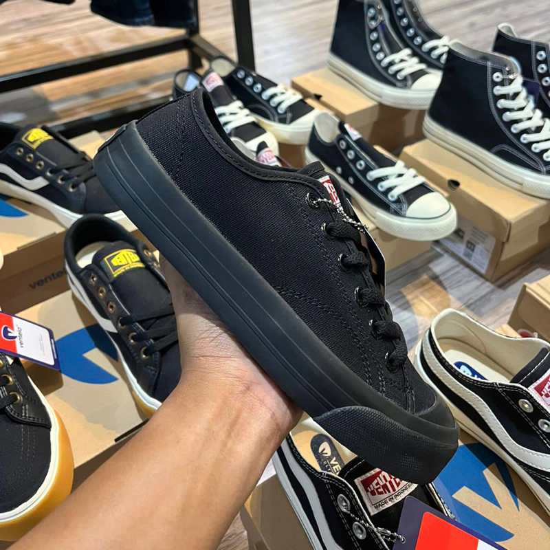 Ventela Basic Low All black Original