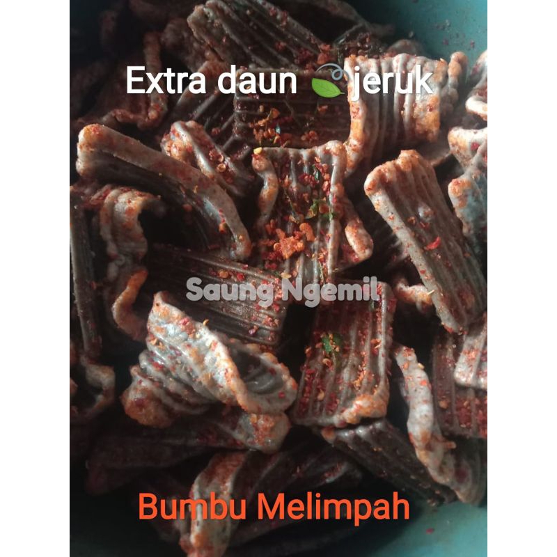 

Kerupuk Jengkol Pedas daun jeruk 200g