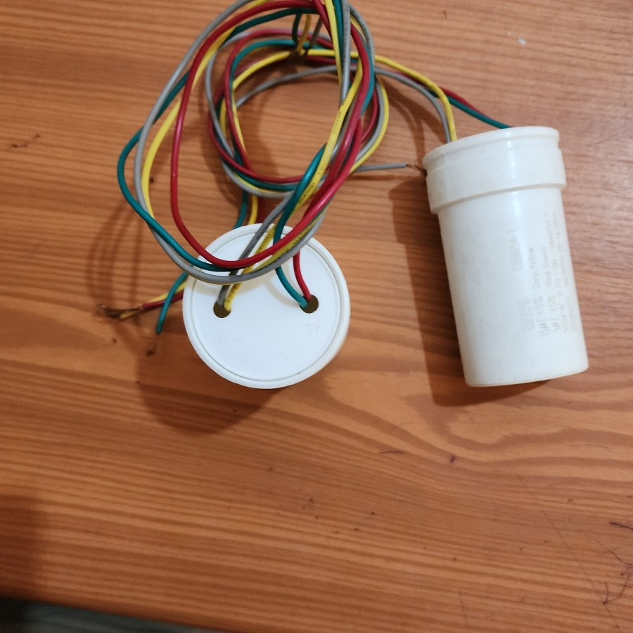 Kapasitor mesin cuci Sharp ORIGINAL 15 uf+ 5uf