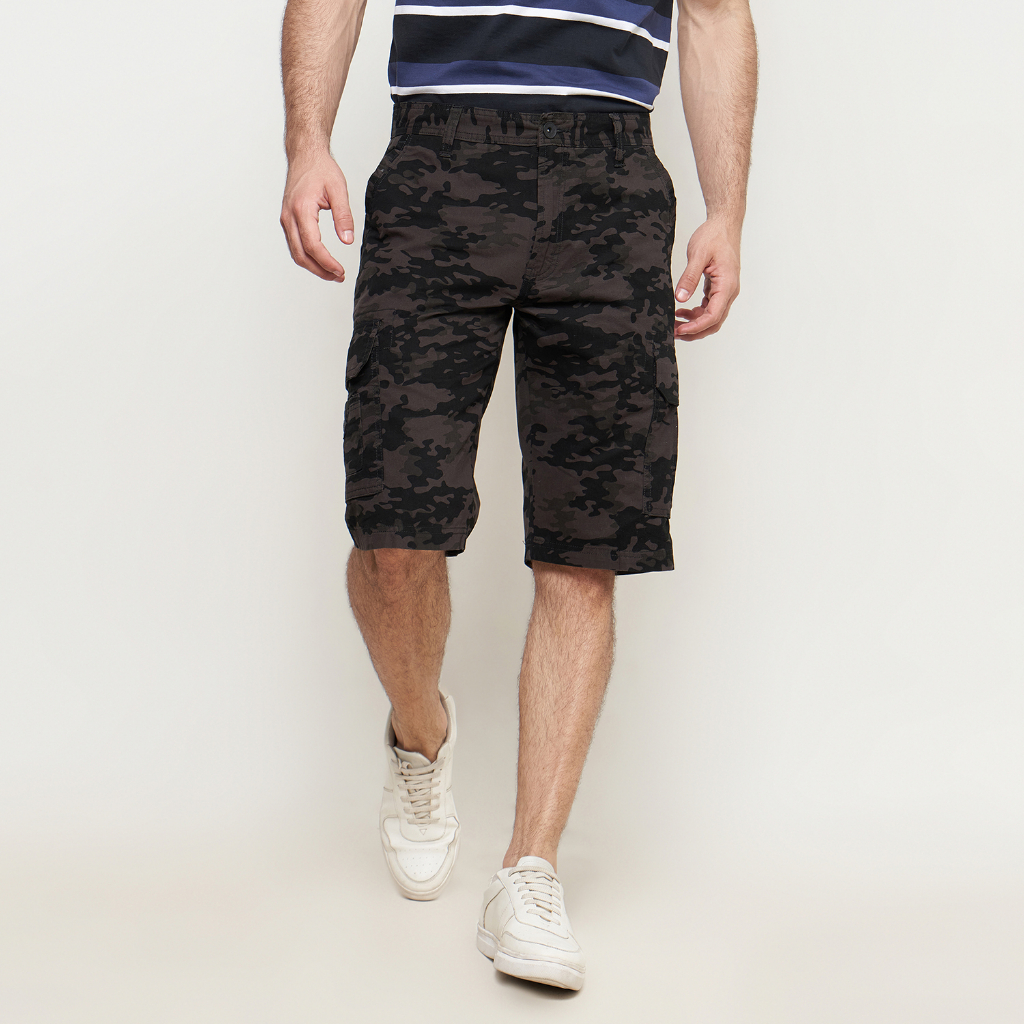 THE GAB'S Celana Pendek Cargo Pria Reguler Fit AAZC138N0123