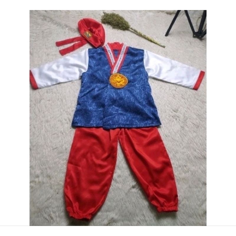 Hanbok laki laki / pria baju adat tradisional korea size dewasa