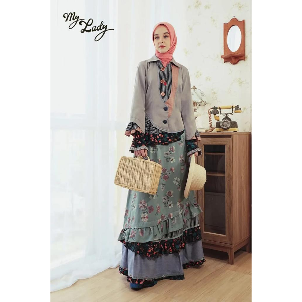 Tuneeca Erica T-0523007 / Tuneeca My Lady / Gamis Kekinian