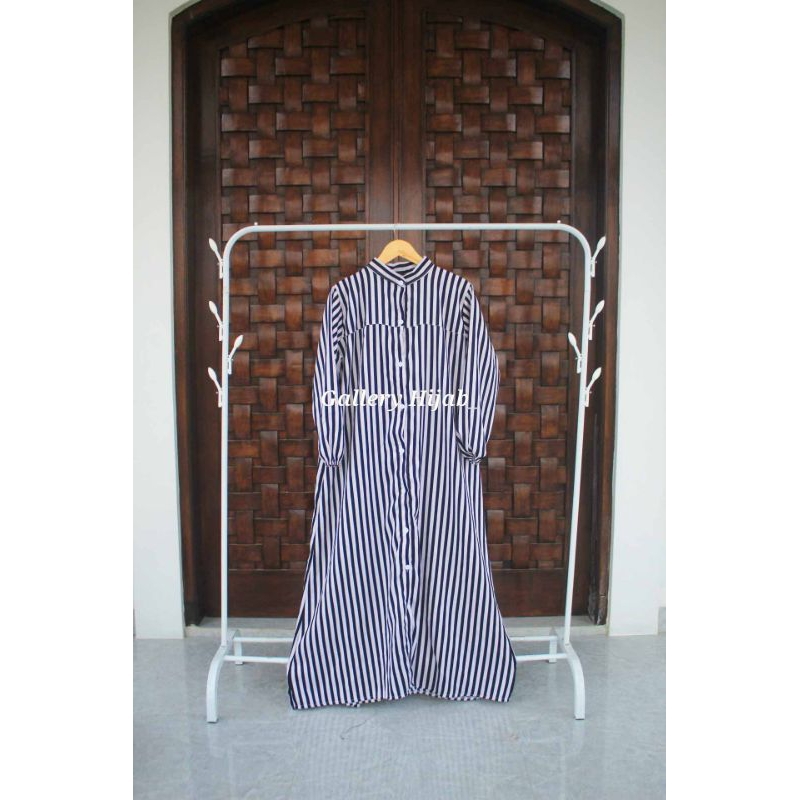 Gamis Salur Lybel MIDI Dress || bahan shakilla