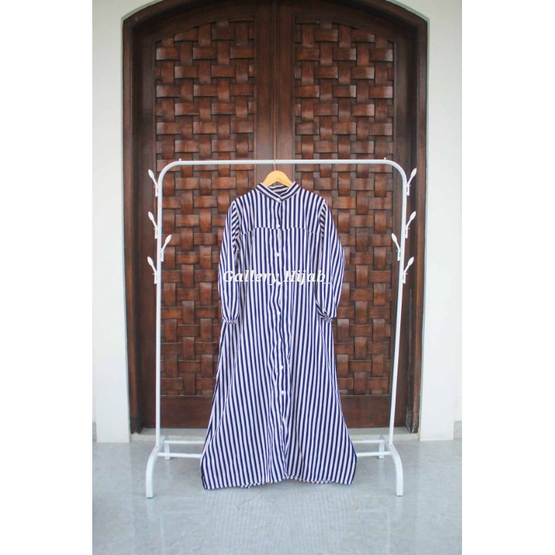 Gamis Salur Lybel MIDI Dress || bahan shakilla