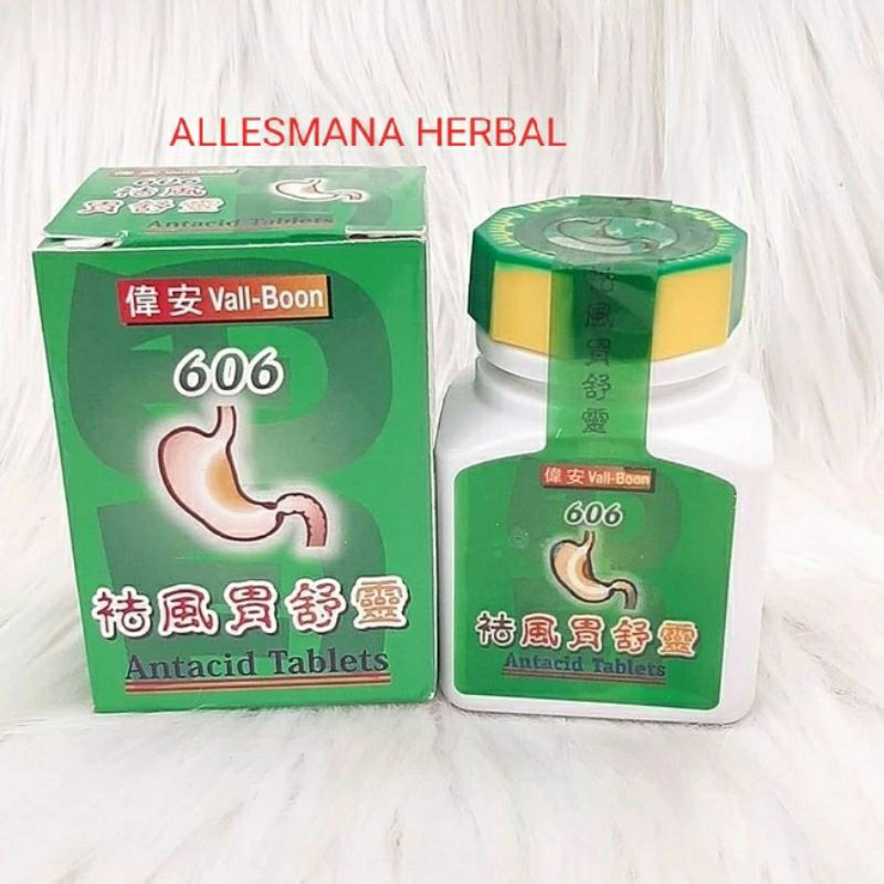 Antacid Tablets 606 obat herbal asam lambung