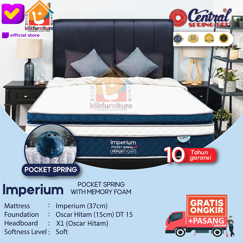 Springbed Central IMPERIUM POCKET Spring Sandaran X1