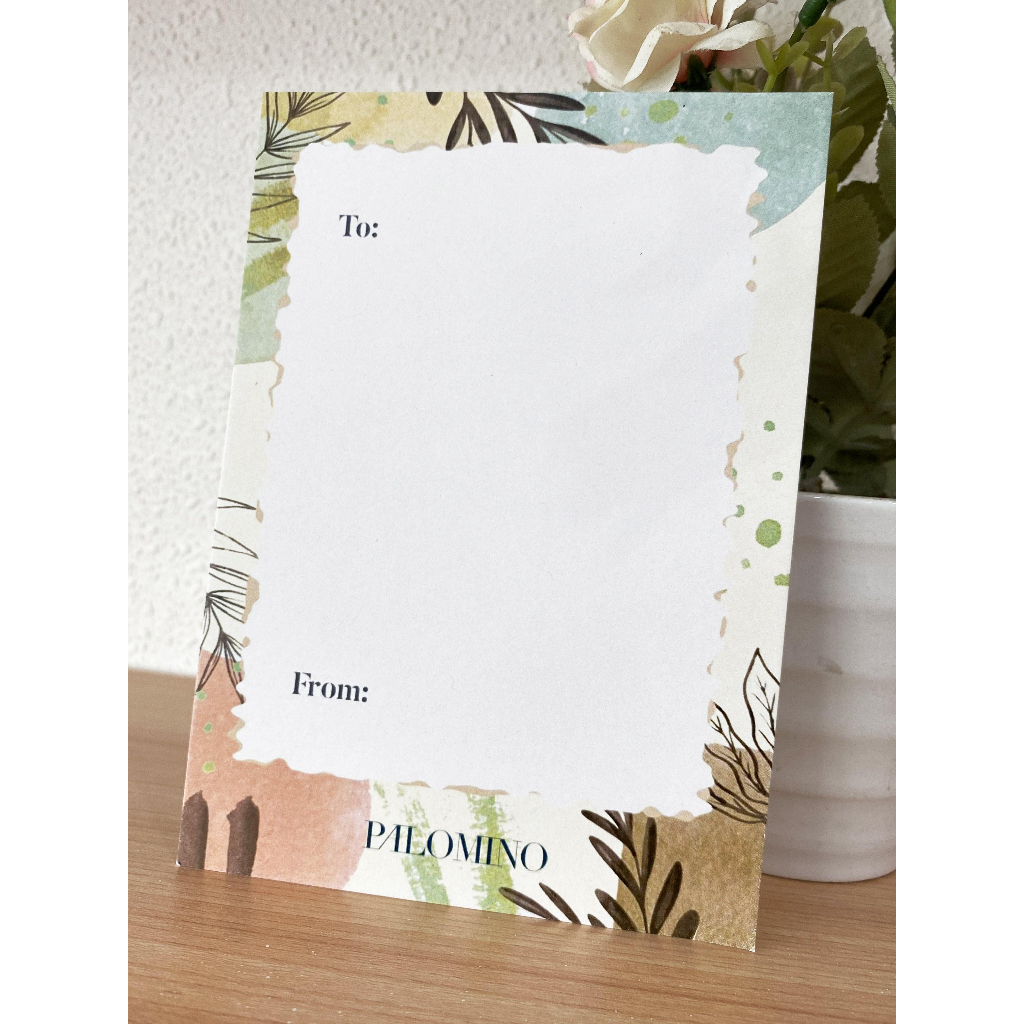 Palomino Kartu Ucapan - Cream