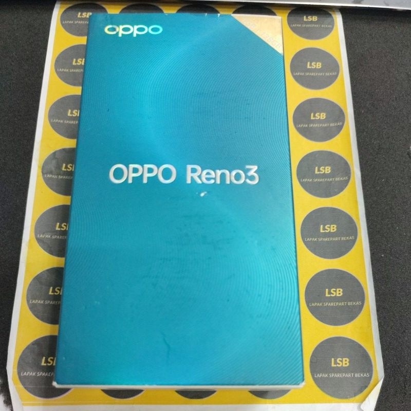 DUS BOX HANDPHONE OPPO RENO 3 ORIGINAL BEKAS