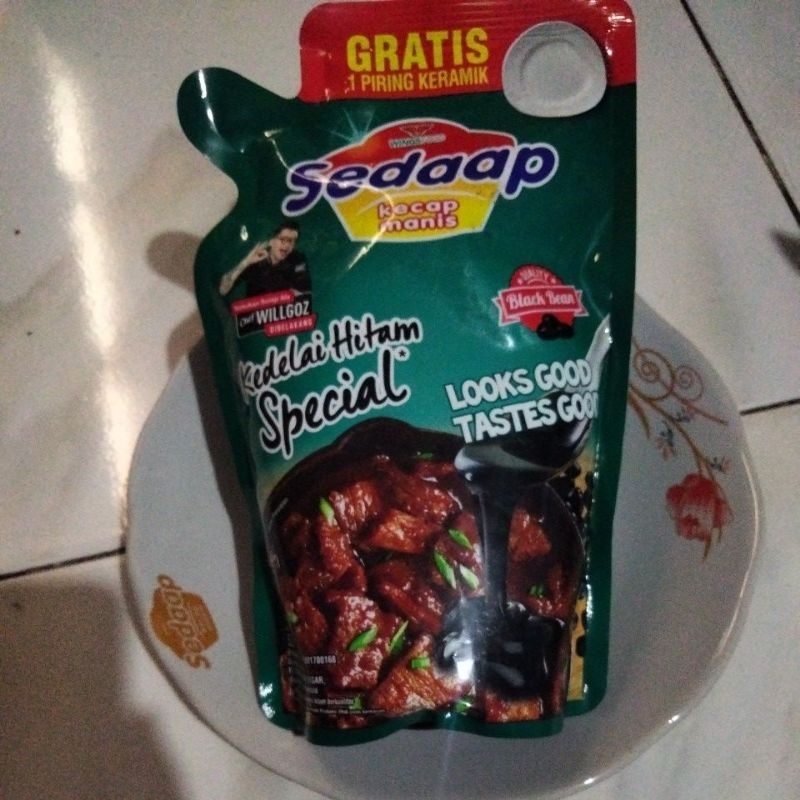 

Kecap Sedap 520ml free Piring keramik+bablewarb dan kardus