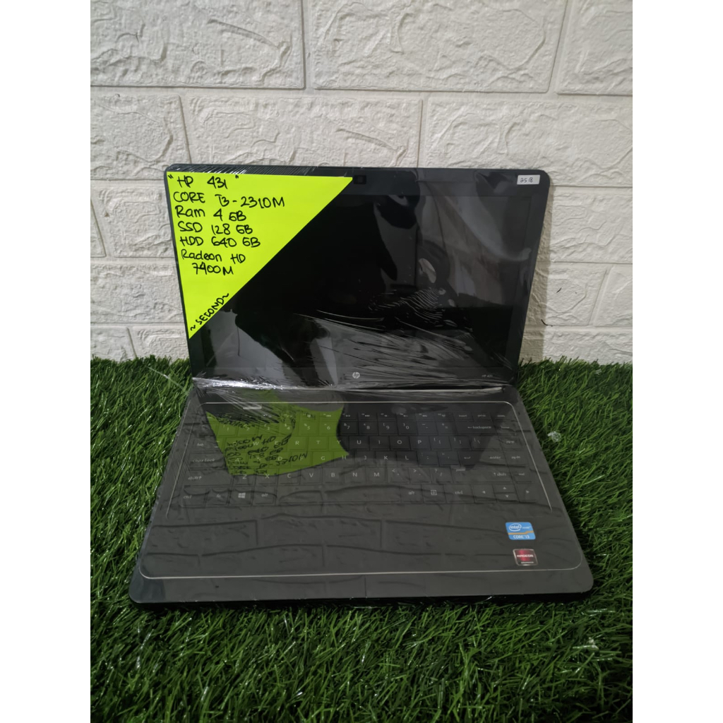 HP 431 CORE I3-2310M RAM 4 GB SSD 128 GB HDD 640 GB RADEON HD 740M 14 INCH (2518)