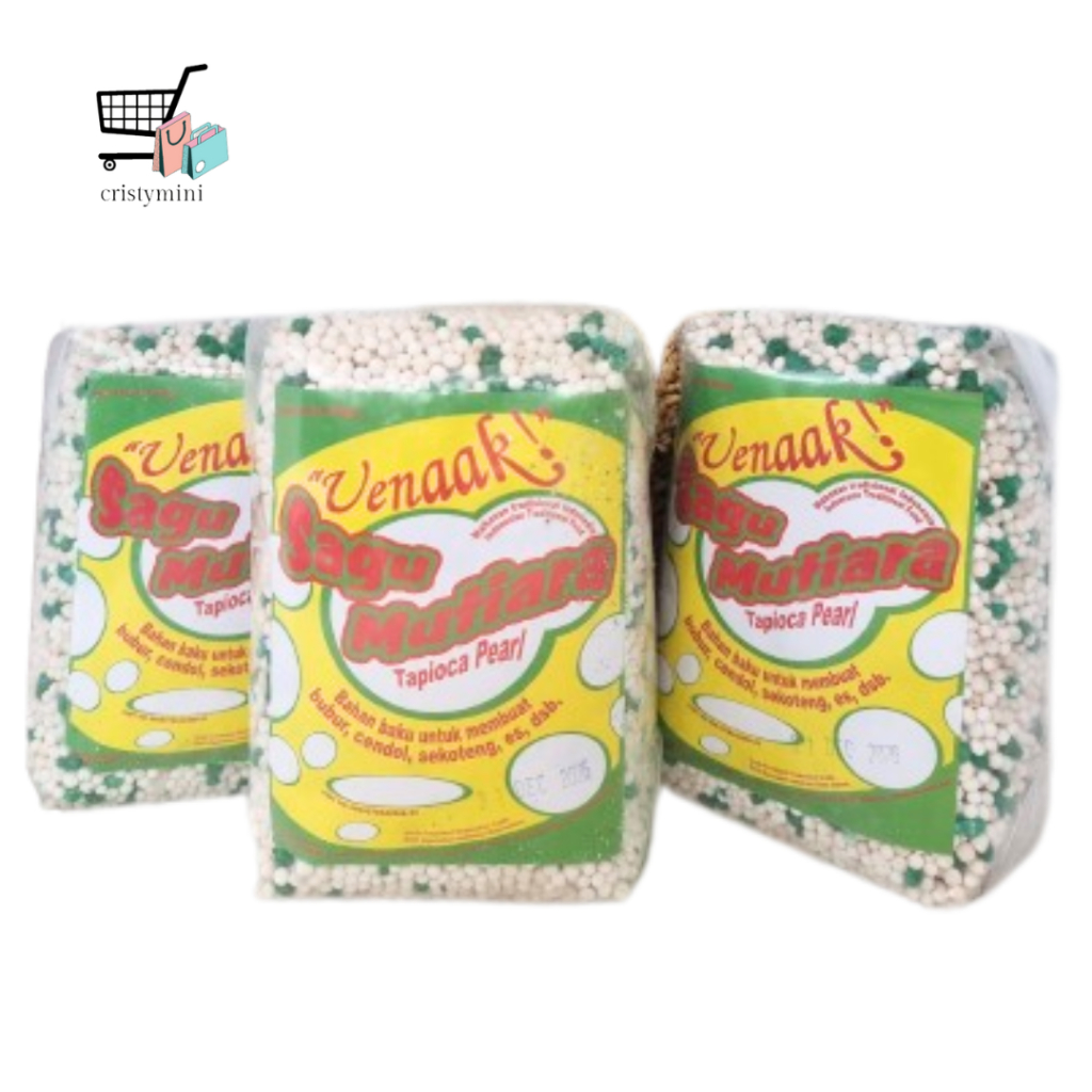 

Sagu Mutiara wangi HIJAU MERAH PUTIH 500 gram