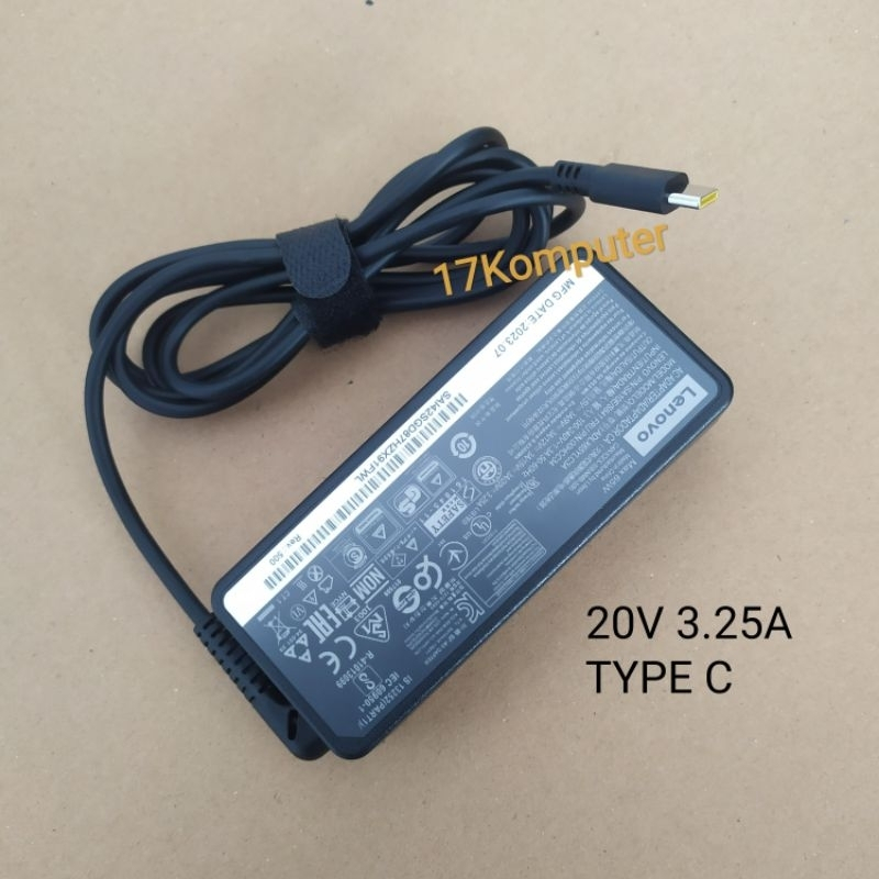 Adaptor Charger Lenovo Chromebook 100e 300e 500e S330 S340 S345 USB TYPE C