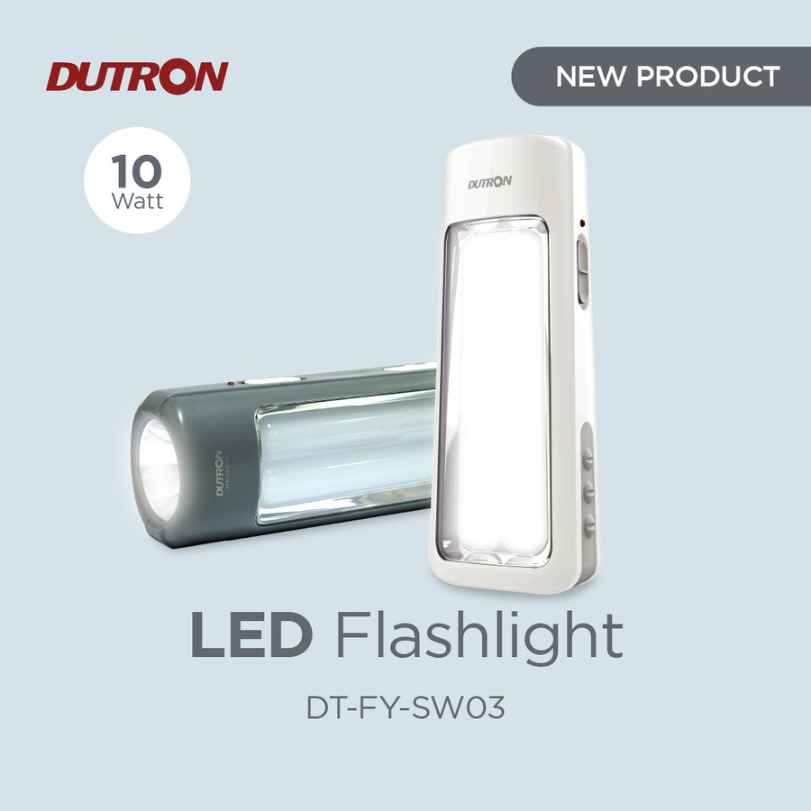 Senter LED Genggam Outdoor Indoor Multifungsi 10W DT-FY-SW03 DUTRON