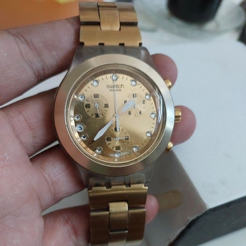 jam tangan original Swatch swiss preloved second bekas