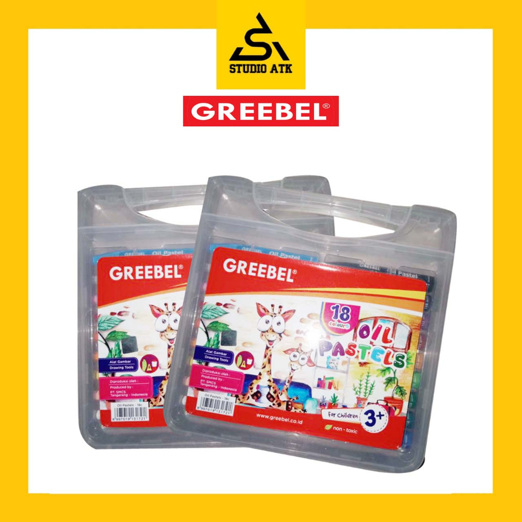 

Crayon GREEBEL 18 Warna