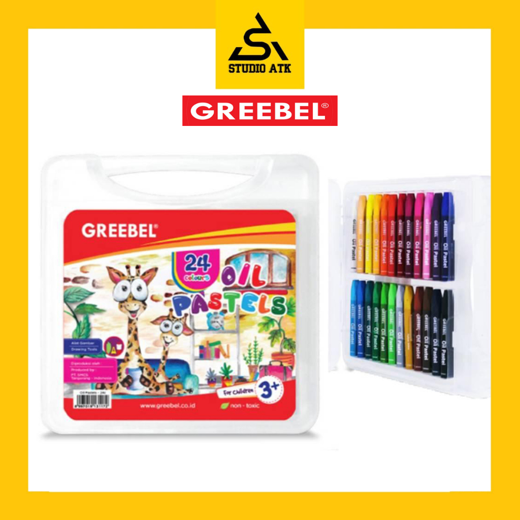 

Crayon GREEBEL 24 Warna