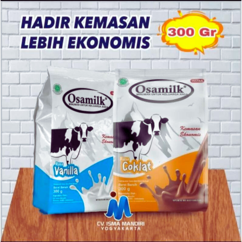 

Osamilk 300gr Susu Sapi Bubuk Penggemuk Penambah Berat Badan Original BPOM