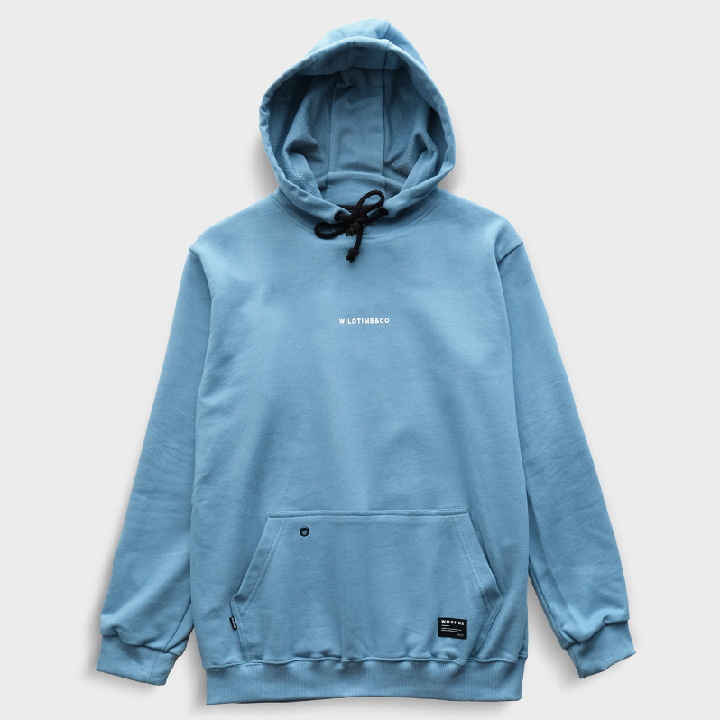 Wildtime&amp;Co - Hoodie Blue Basic