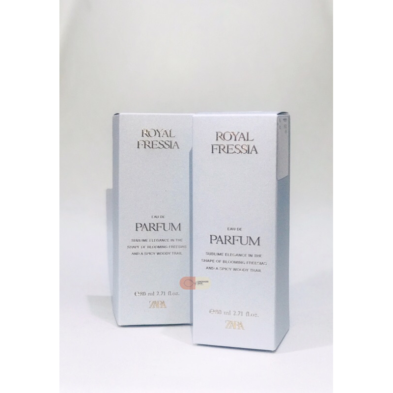 [BPOM] ZARA ROYAL FRESSIA EAU DE PARFUM EDP 80ml