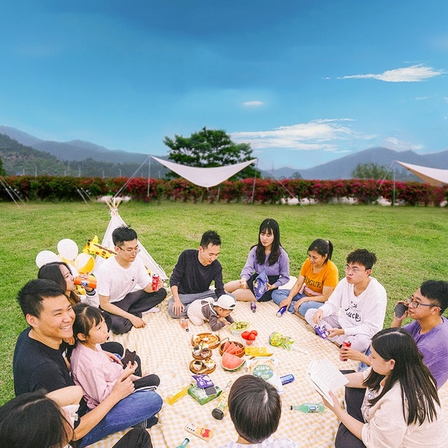 200*300Cm Tikar Piknik Portabel Karpet Piknik Tahan Air Luar Ruangan Tikar Pantai Berkemah Luar Ruangan Perjalanan-5