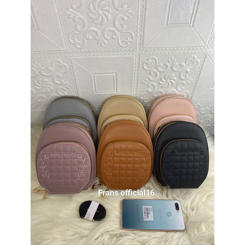 Tas Hp Oval Resleting 3 Kualitas Import Premium