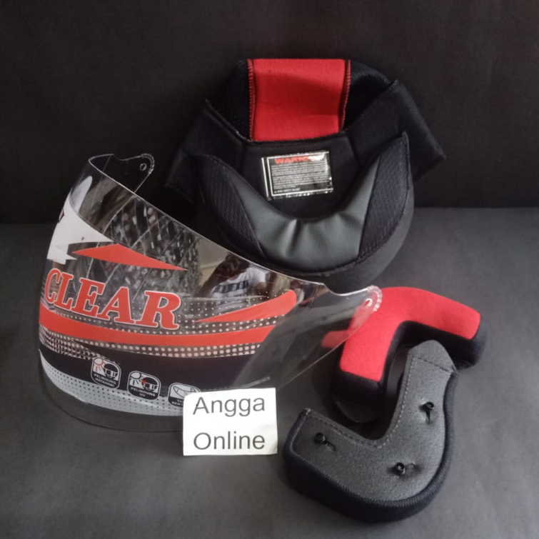 Busa Helm GM Interceptor + Kaca Helm GM Interceptor