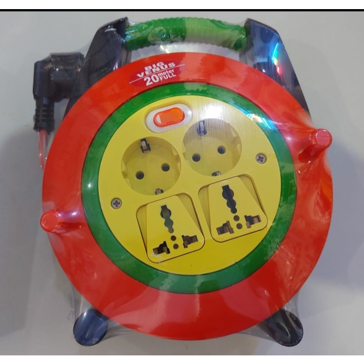 Stop kontak roll/box kabel Venus 20M