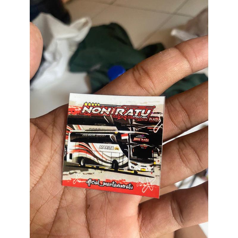 stiker bus non ratu marita
