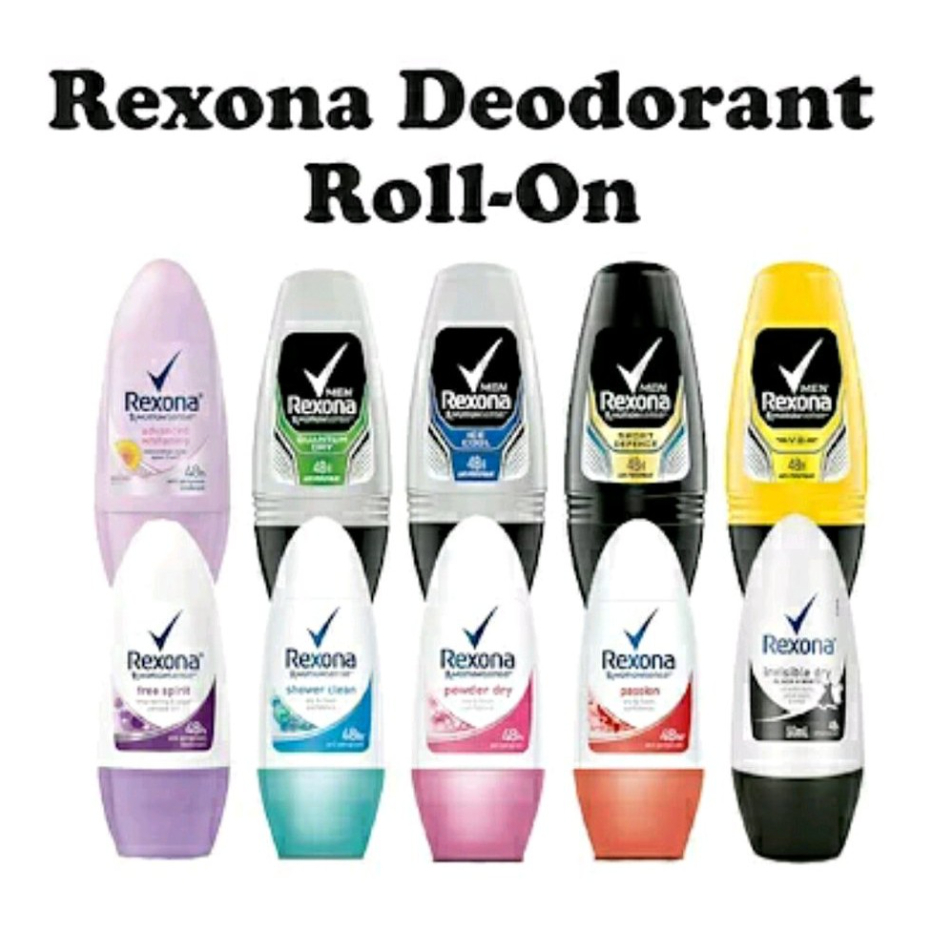 [BPOM] Rexona Deodorant Roll On Antiperspirant 45ml / Rexona MEN (Cowok) / Rexona WOMEN (Cewek)