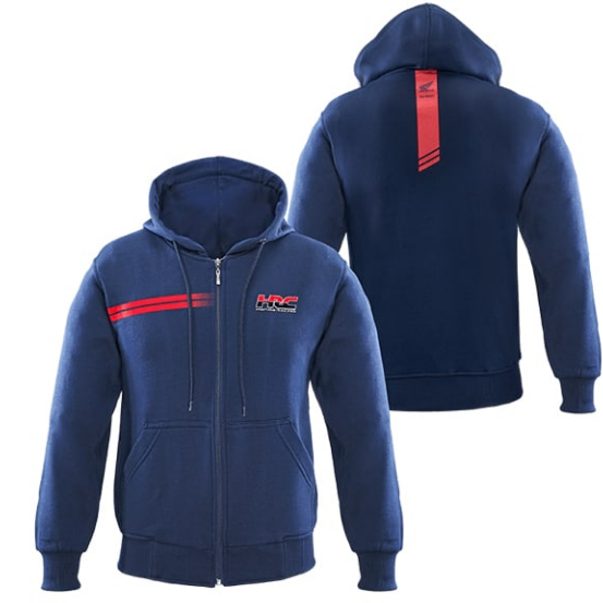 JAKET AHJK0301027 AHJK0201027 HRC23 SPORTY NAVY JACKET L XL ORIGINAL ASLI AHM HONDA