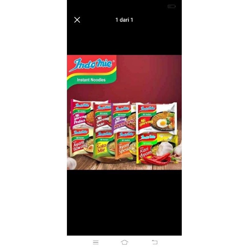 

indomie isi 10 semua rasa