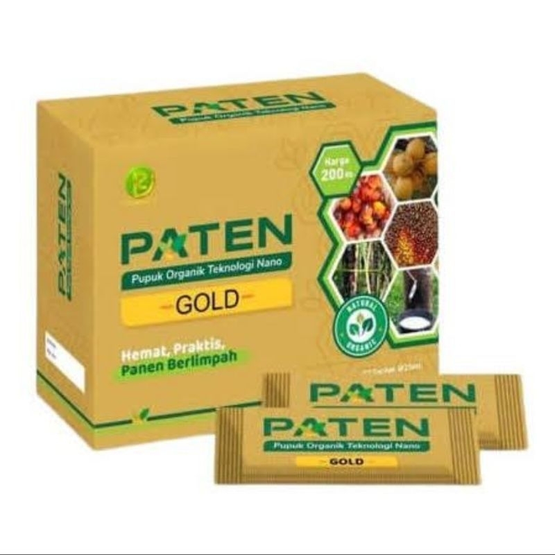 PATEN GOLD pupuk organik teknologi nano