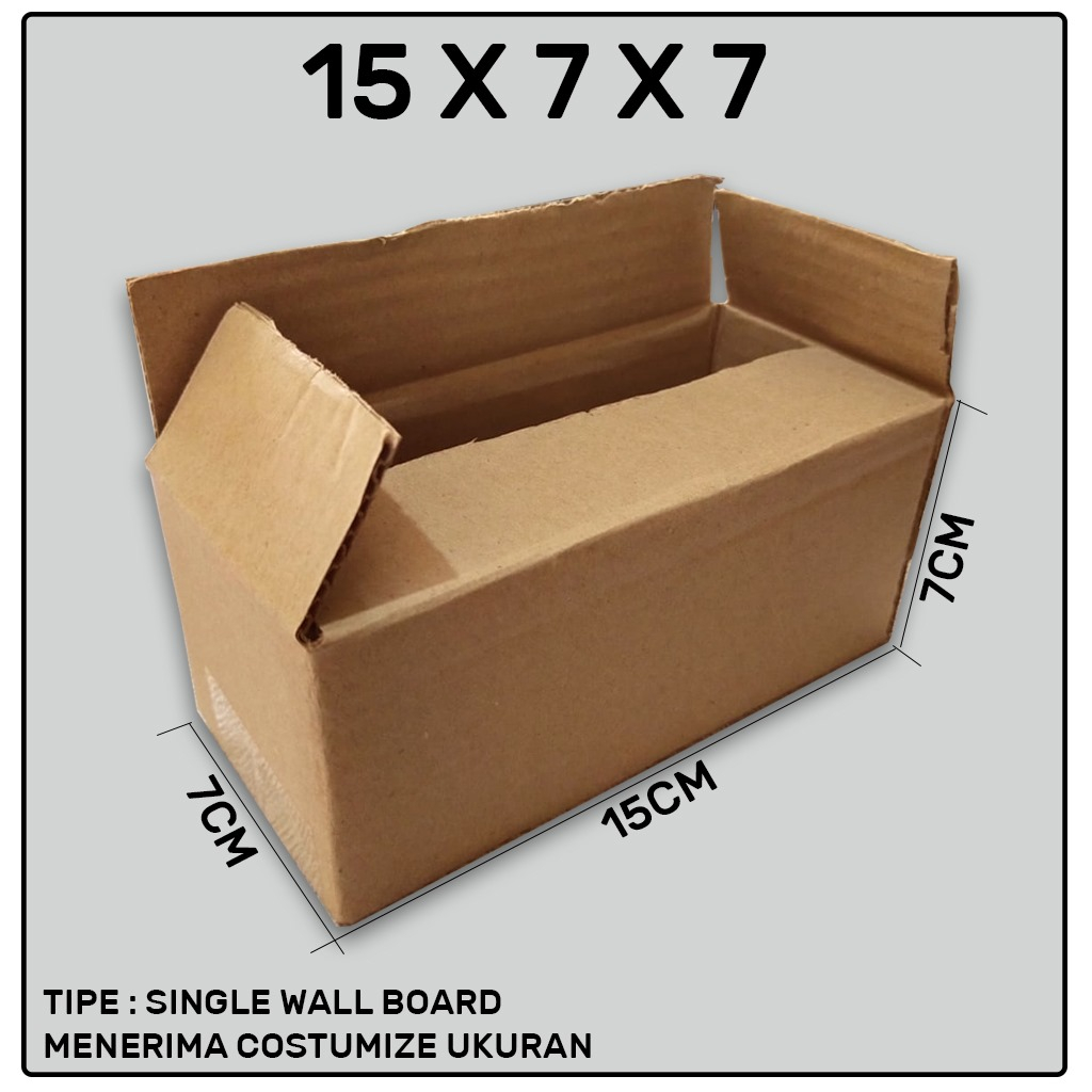 

Kardus Packing Box 15 x 7 x 7CM