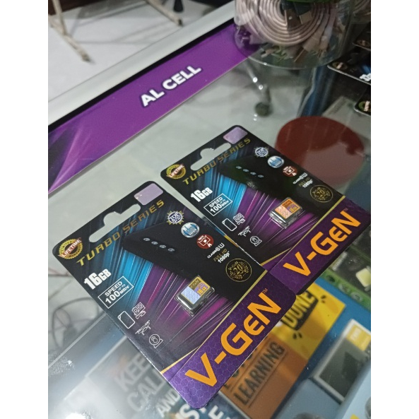 Vgen Memory Card 16GB Turbo Series