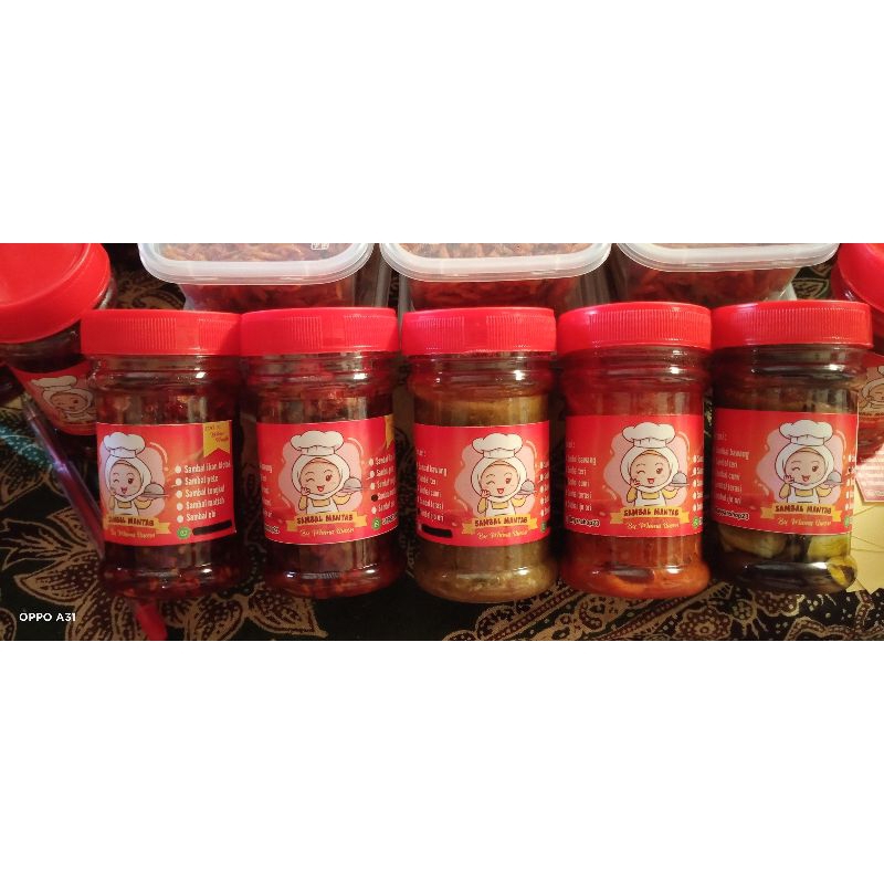 

Sambel Teri/sambal kemasan/sambal botol 150ml