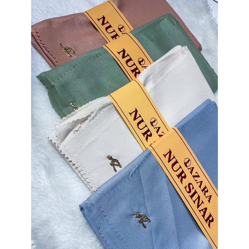 jilbab Azara glowing/nur sinar/gllosy