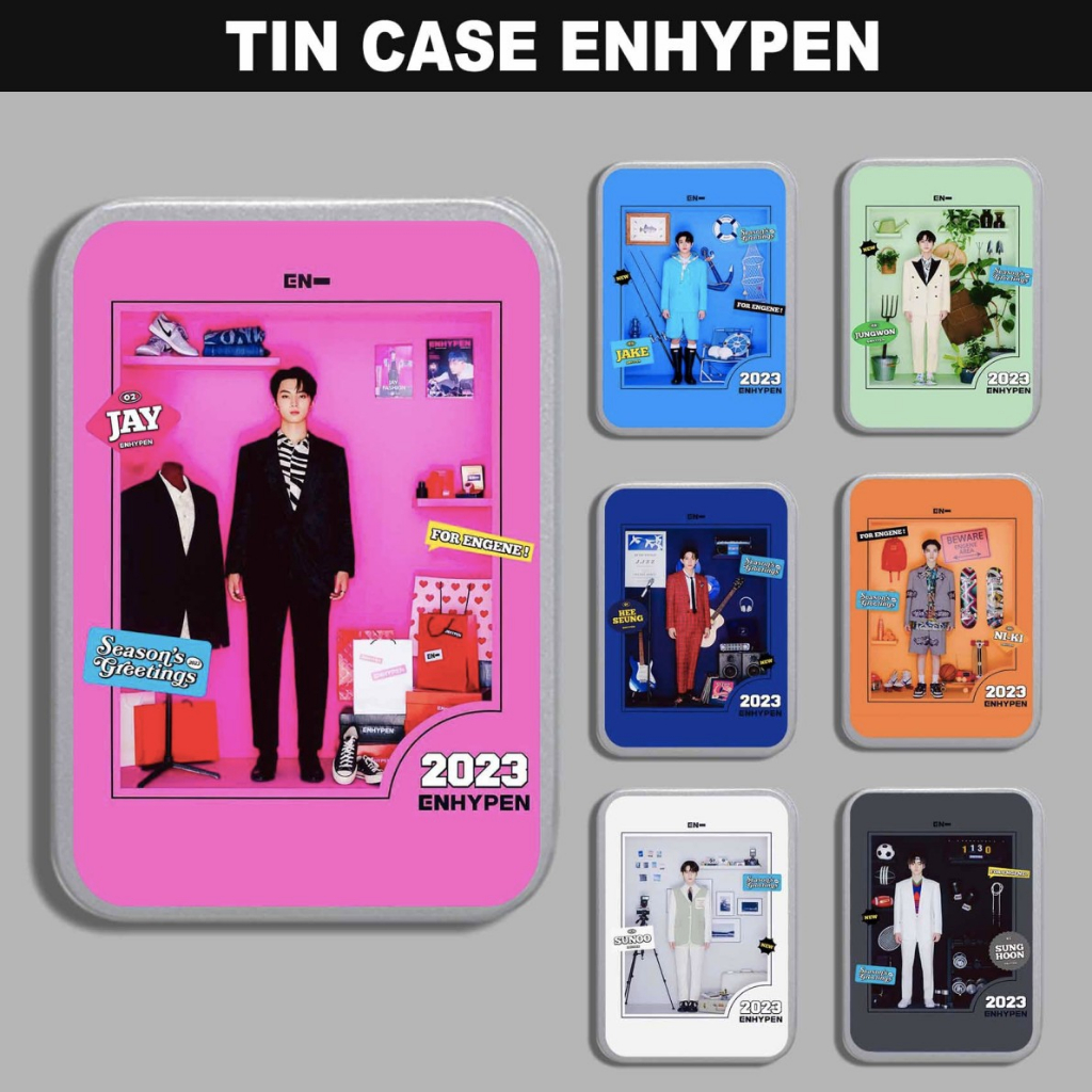 Enhypen Tincase SG tin case  dopeclubs