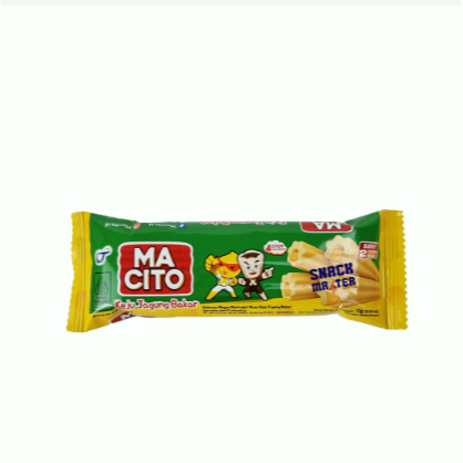

Macito Snack Extrudat Keju Jagung Bakar - Netto 11 gr