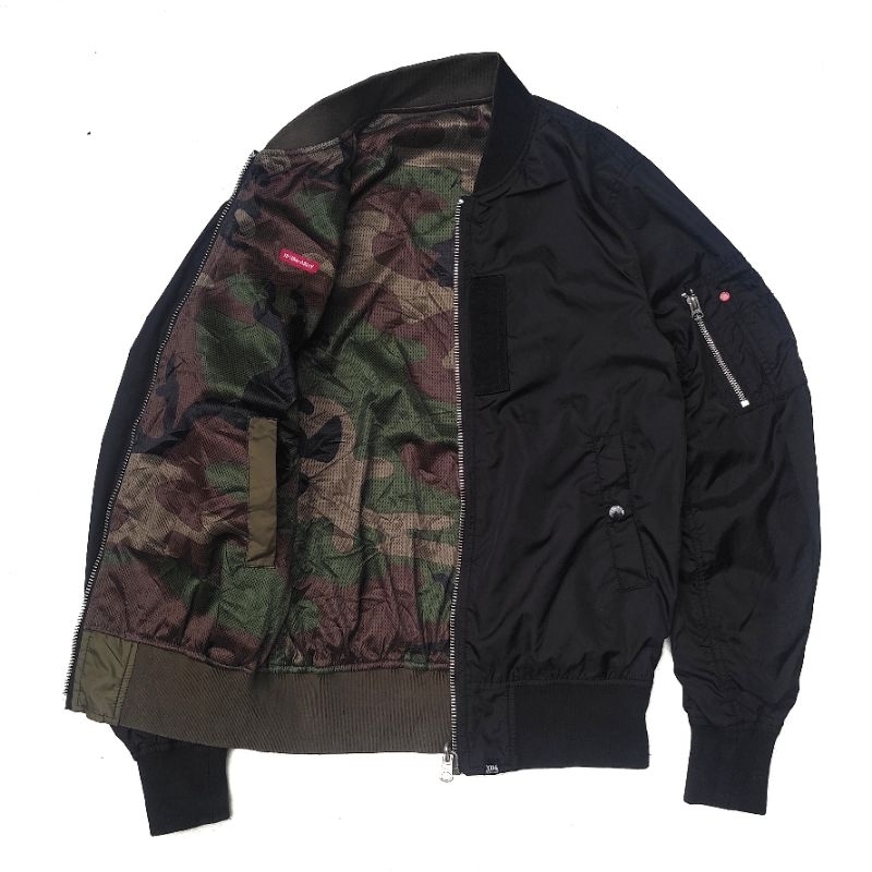 Izzue Army Neighborhood Reversibel Bomber Jacket