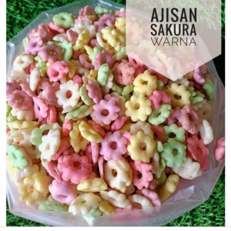 

500Gram | 1/2 kilo Snack Ajisan Sakura Riri