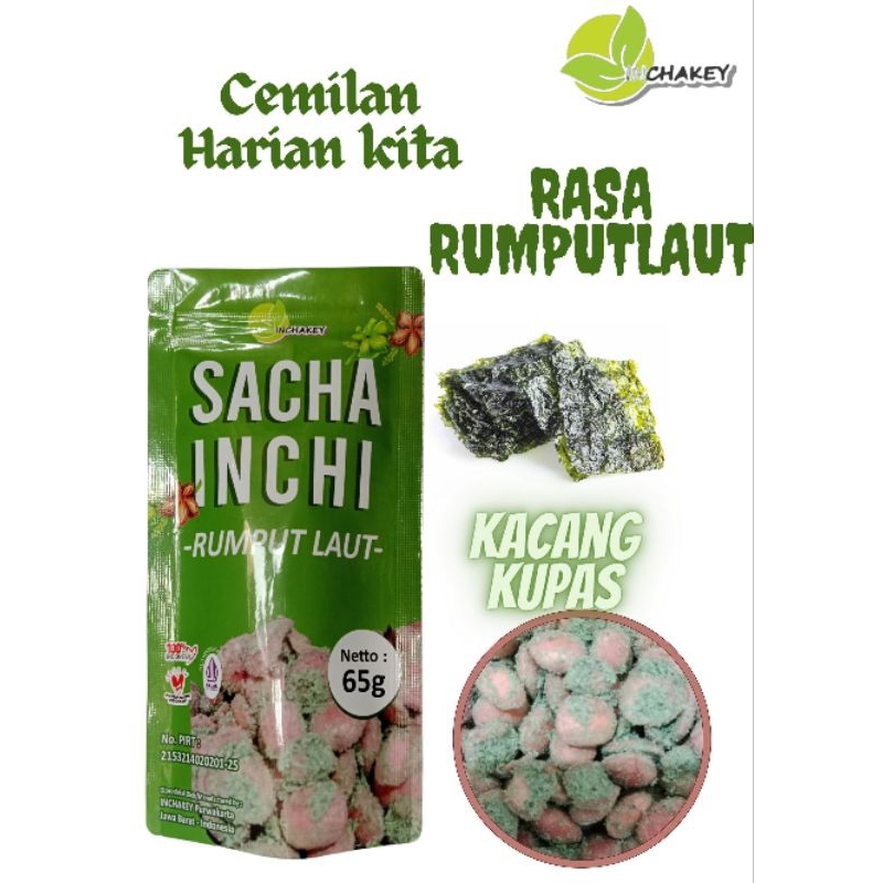 

Inchakey Cemilan kacang protein tinggi untuk anak sacha inchi.