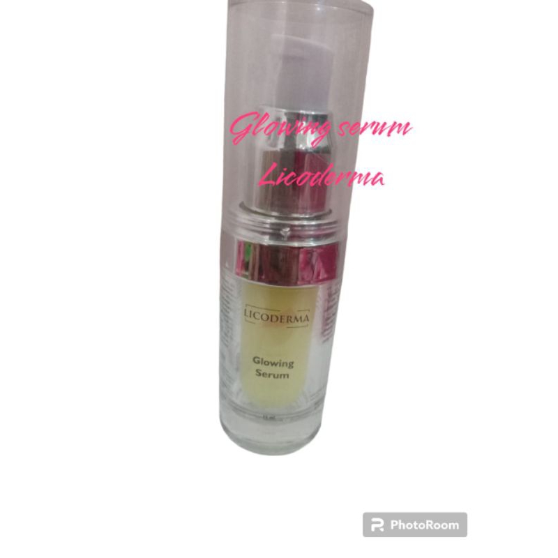 serum glowing licoderma
