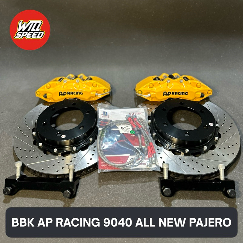 BIG BRAKE KIT BBK AP RACING 9040 ALL NEW PAJERO DAKAR 2016-2024 PNP CNC 355MM